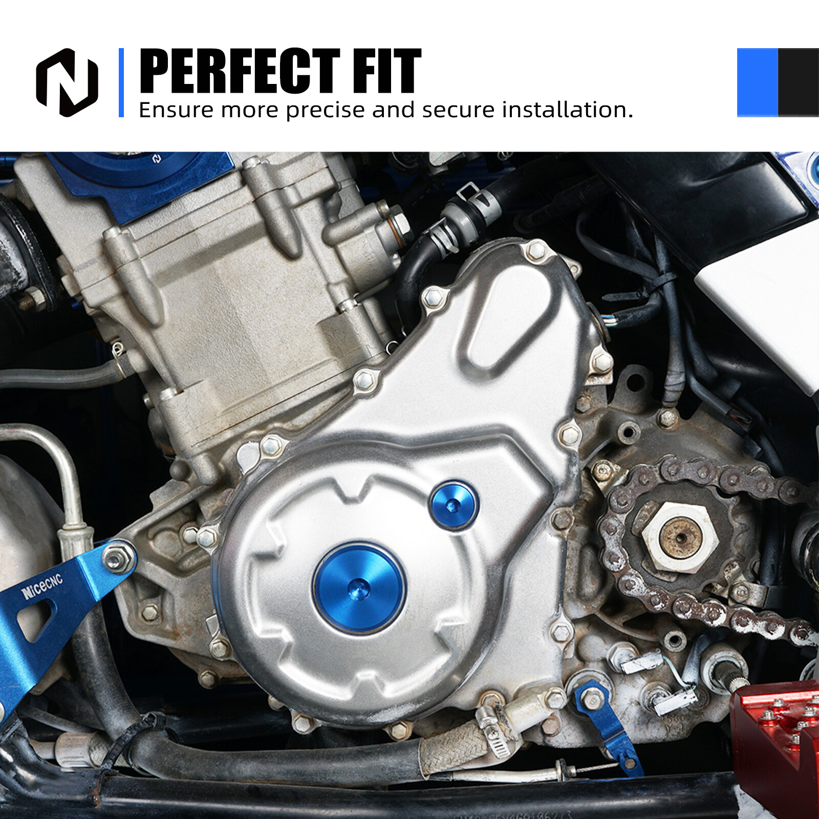 Crankcase Cover Plug Cap For Yamaha GRIZZLY 550 700 RAPTOR 700R RHINO 700 ATV