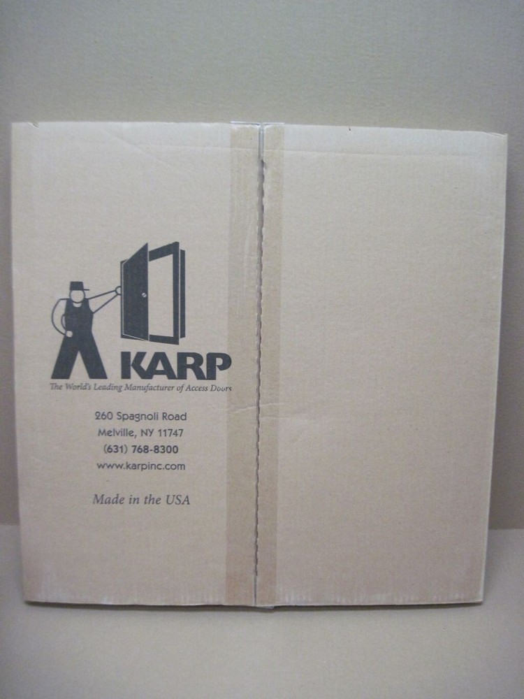 Karp KDW 24" X 24" Stud White Flush Access Door for Dry Wall Surfaces