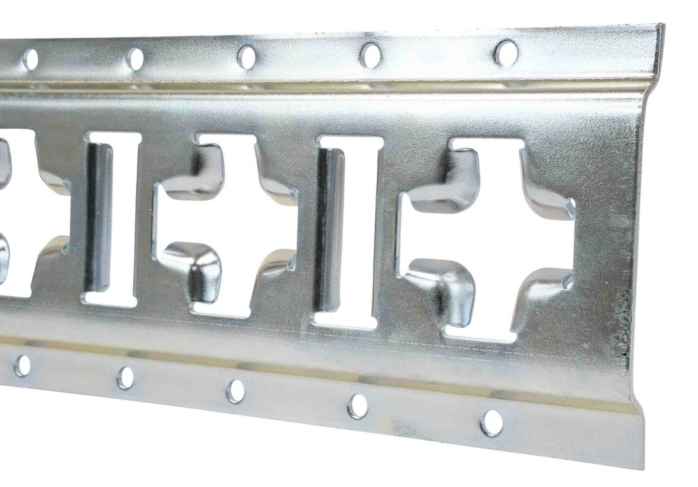 (4 Pack) 2' E Track Horizontal & Vertical Cross Galvanized Trailer Truck