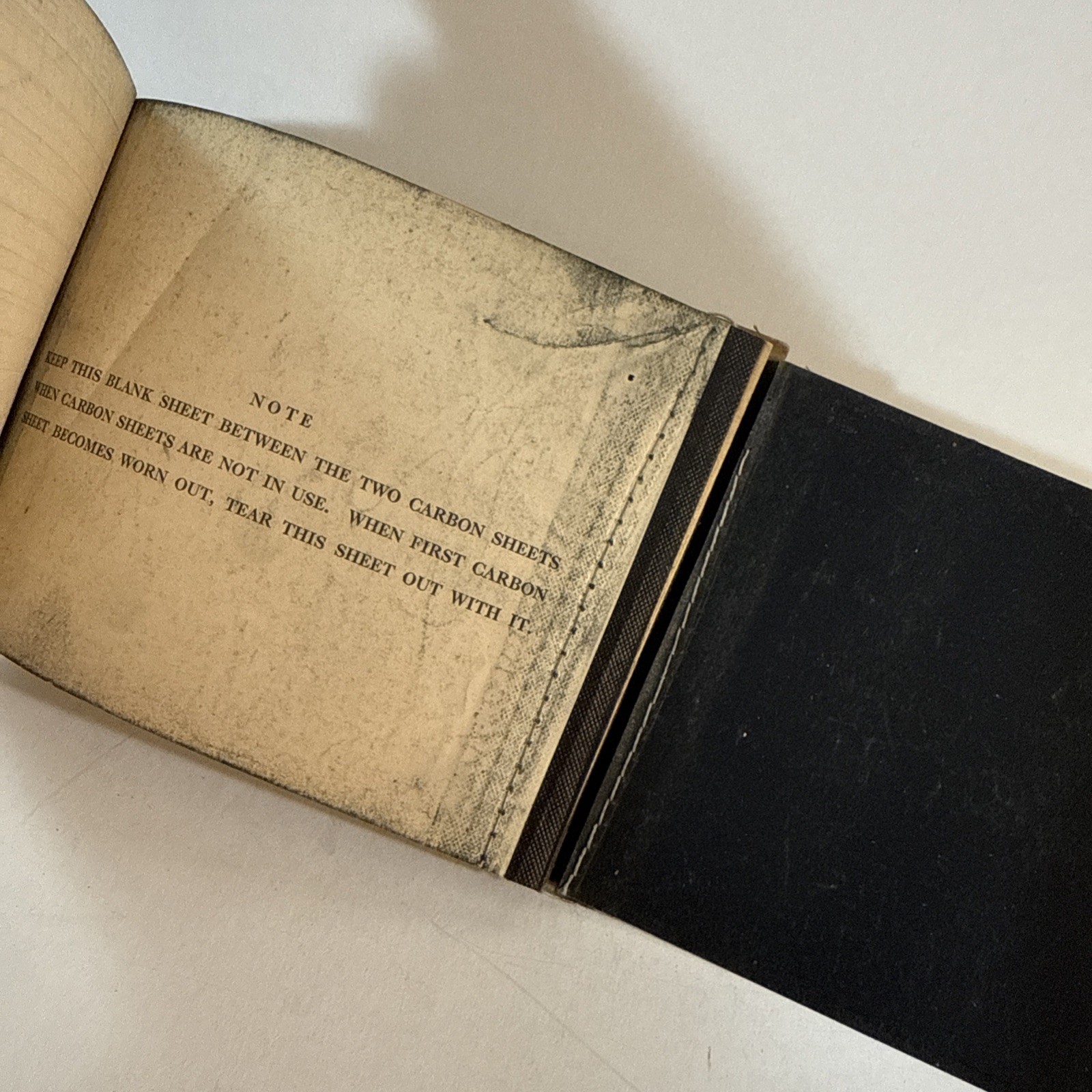 1917 WWI US Army Field Message Book Semaphore Code Mostly Unused Carbon Copy