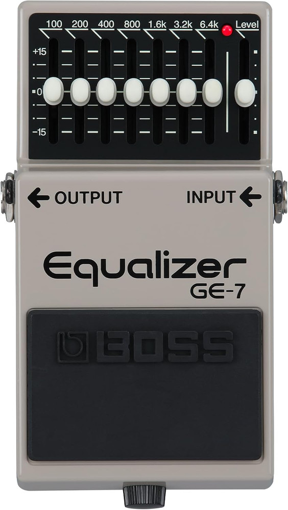 GE-7 Equalizer | Compact Graphic Equalizer Pedal | Tailored for Guitarists | 7 B