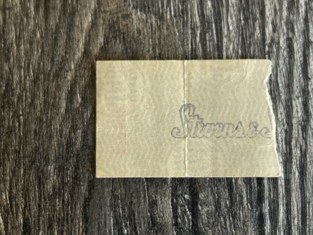 KISS Ticket Stub Alive Concert Tour Feb 11 1976 Portland Vintage Kiss Aucoin