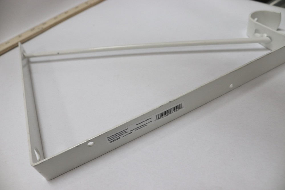 The Hillman Group Shelf/Rod Bracket White 852013