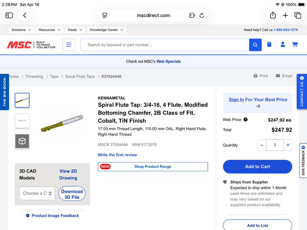 machinist tools