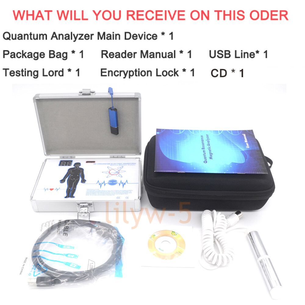Software Newest 52 Reports 4.7.0 Quantum Magnetic Resonance Body Analyzer