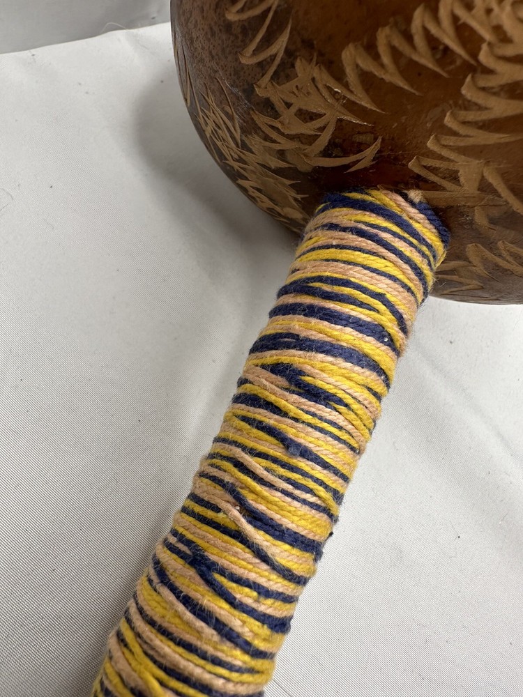 Peruvian Rattle Maracas Gourd Instrument