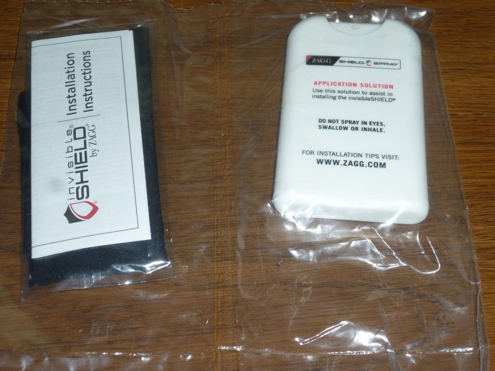 x10 Zagg Shield Application Spray Solution Installation Kits (2nd Gen.)