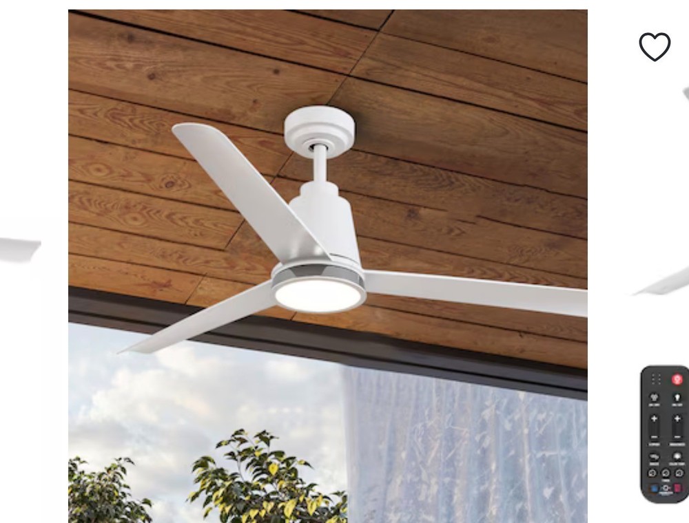 ALTITUDE SOLO 52" INDOOR OUTDOOR FAN WITHE LIGHT KIT REMOTE