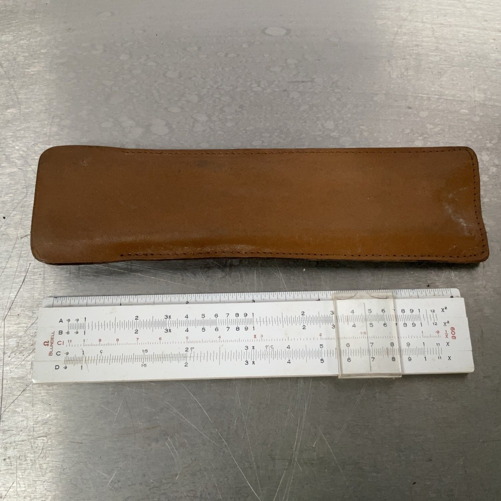Bro wade Slide Rule Log Log In Case