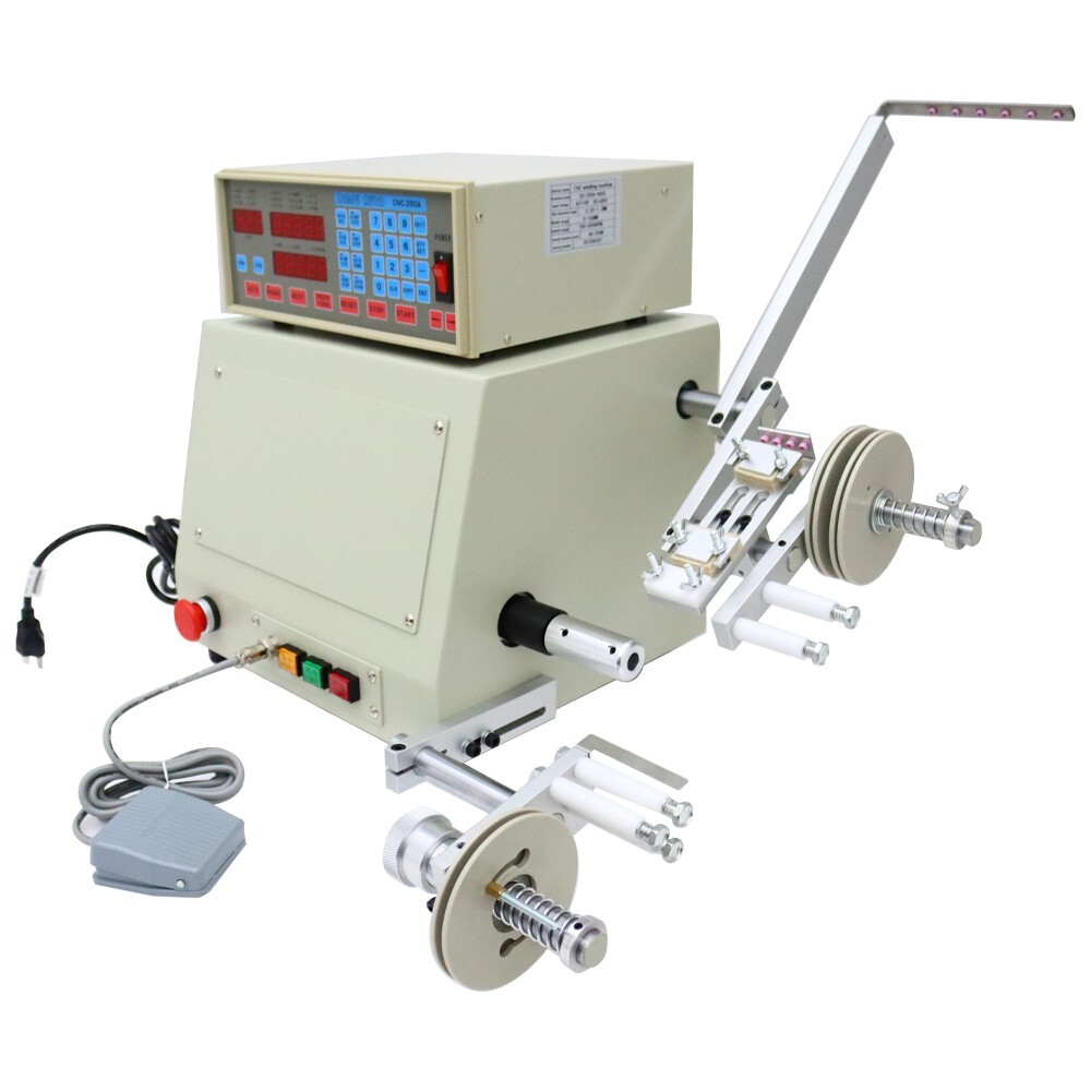110V CNC Automatic Coil Winding Machine 400W Micro-Computer Controlled Winder