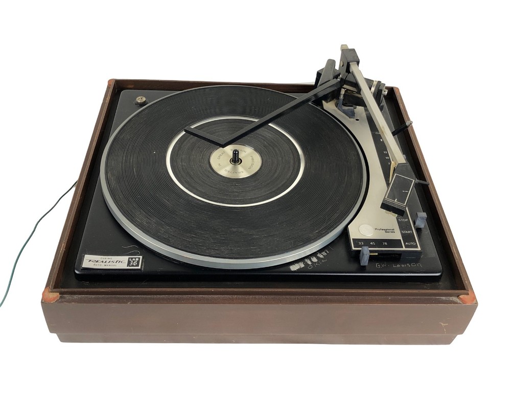 Vintage Realistic LAB 36 Automatic Turntable Untested