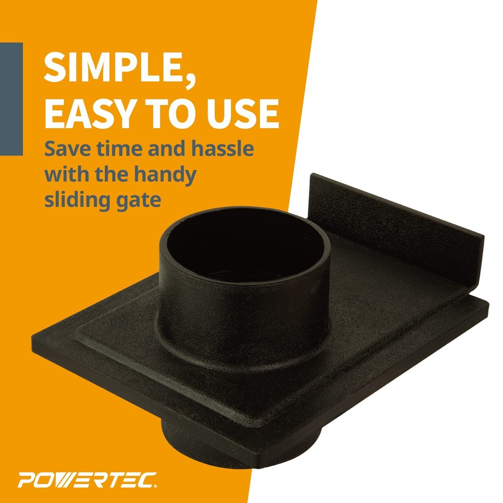 Blast Gate Dust Collector 2.5 Inch Dust Collection Fitting Tool