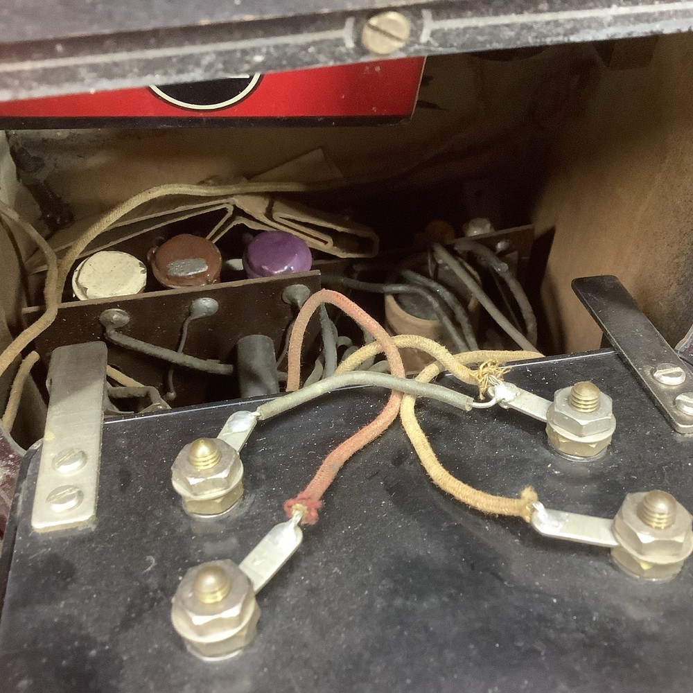 1940's Triplett Model 1200 Volt Ohm VOM Milliammeter Watts Voltage MCM