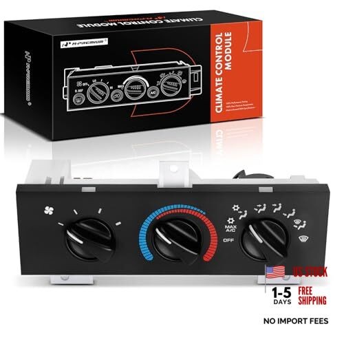 A/C Heater Climate Control Panel Module Compatible with Dodge Ram 1500 2500