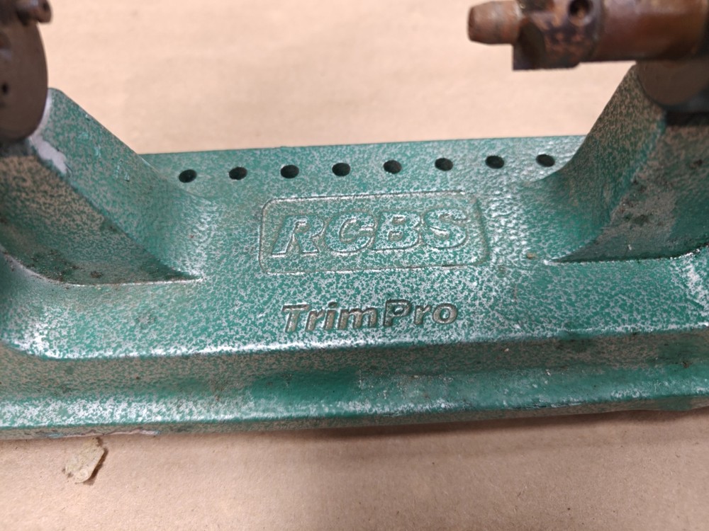 RCBS TrimPro Power Trimmer Reloading Tool case Trimmer