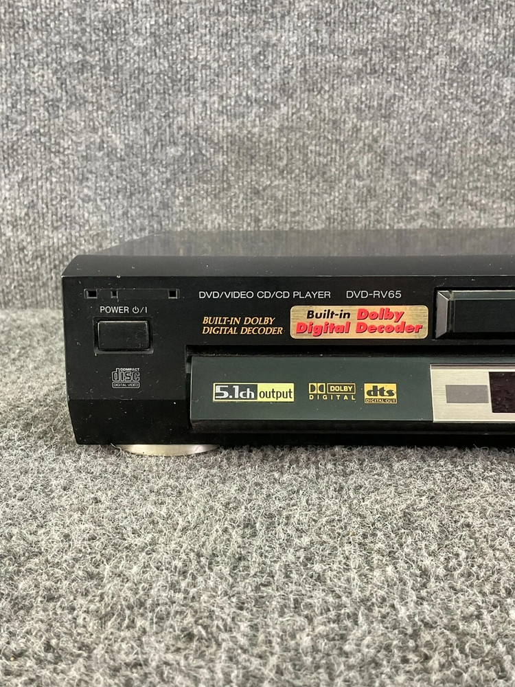 Panasonic DVD-RV65 5.1 Ch DTS Dolby Digital Decoder – Hi-Fi CD/DVD Player