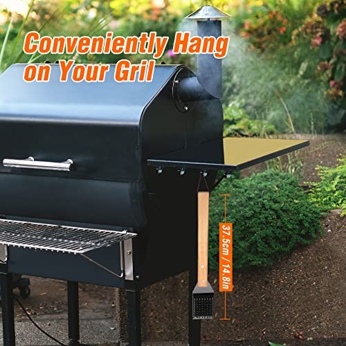 Grill Brush and Scraper for BBQ, Durable & Effective, Replaceable Normal