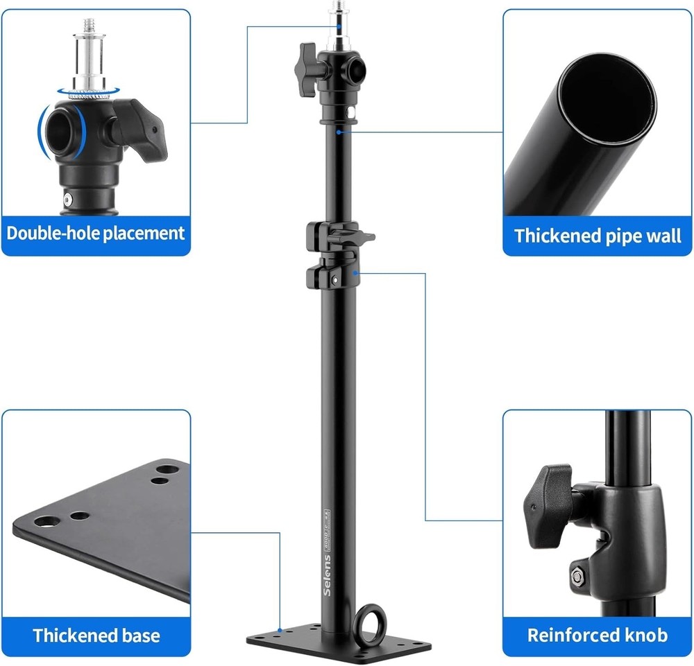 Photography Studio Wall Mount, Camera Wall Ceiling Mount Boom Arm