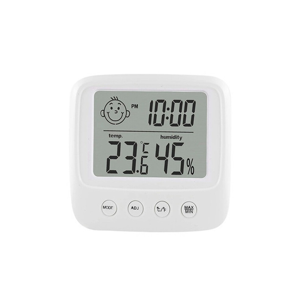 Digital LCD Multifunction Thermometer Indoor Temperature Sensor Humidity Meter