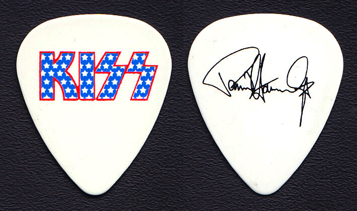 KISS Paul Stanley Signature Sturgis White Guitar Pick - 2008 Alive 35 Tour