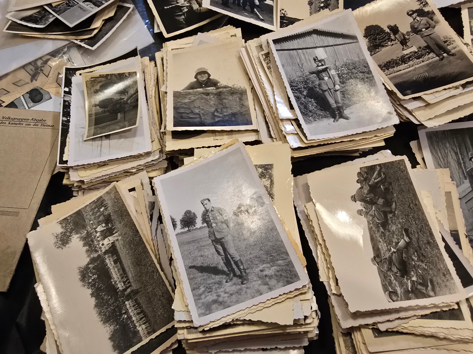 WW2 WWII original German soldiers wartime military photo photograph