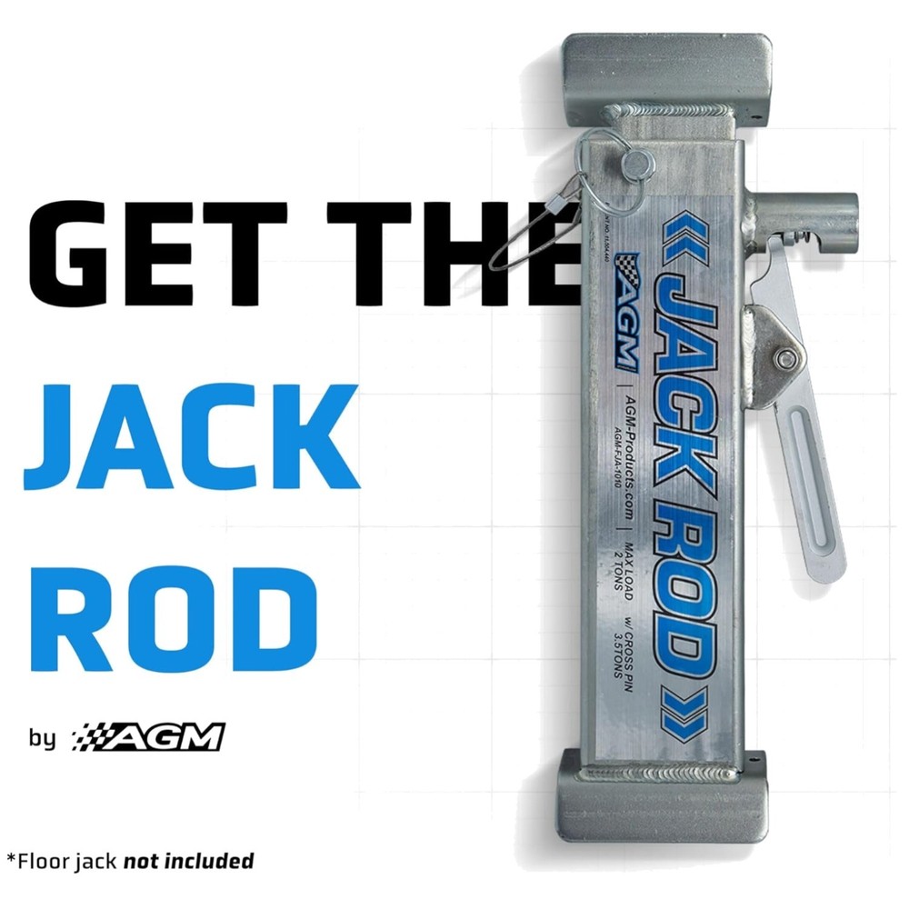AGM Jack Rod, Support Bar for Floor Jacks