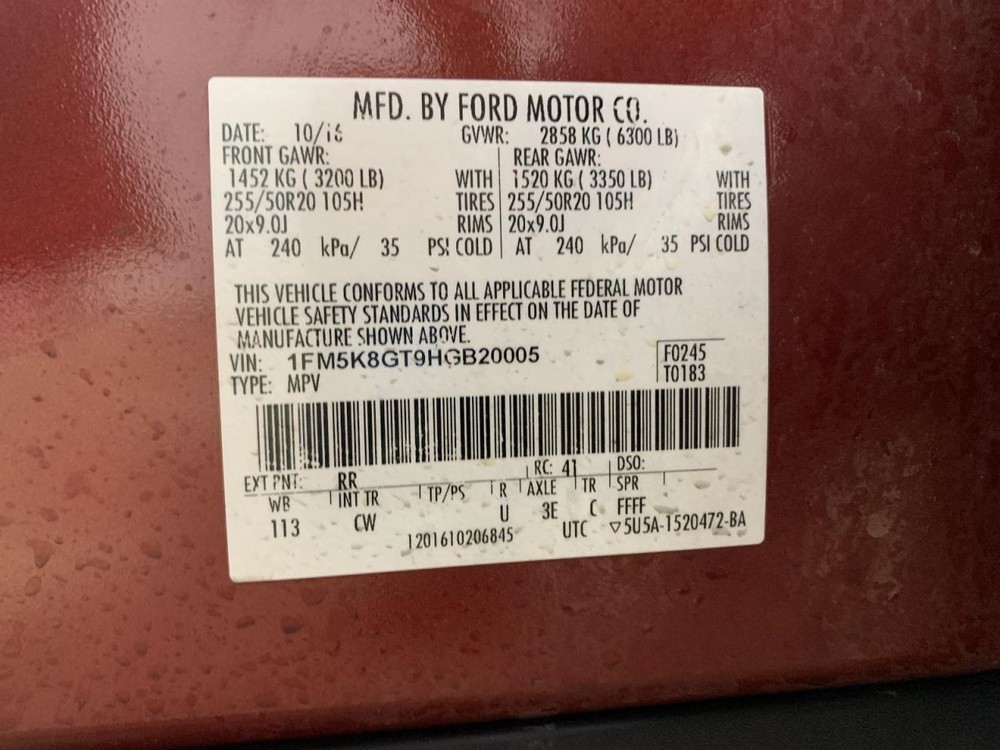 Chassis ECM Multifunction Fits 17-19 EDGE 940745