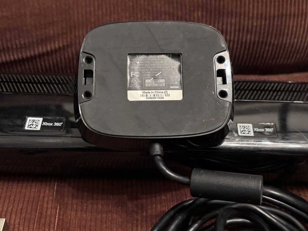 Microsoft Xbox 360 Kinect Sensor Bar Untested