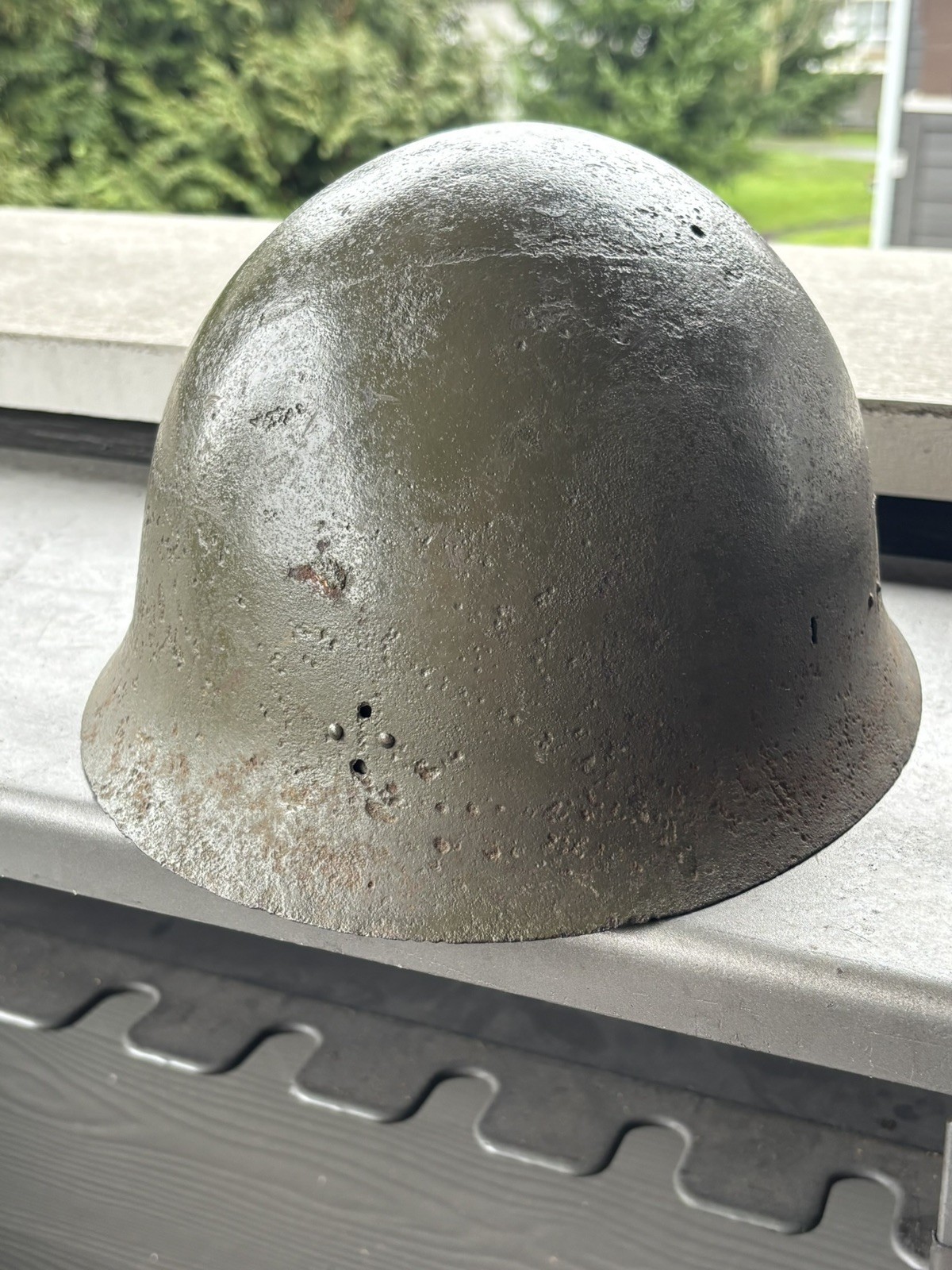 Original Type 90 Thailand Siam (Japanese) Helmet w/ Liner