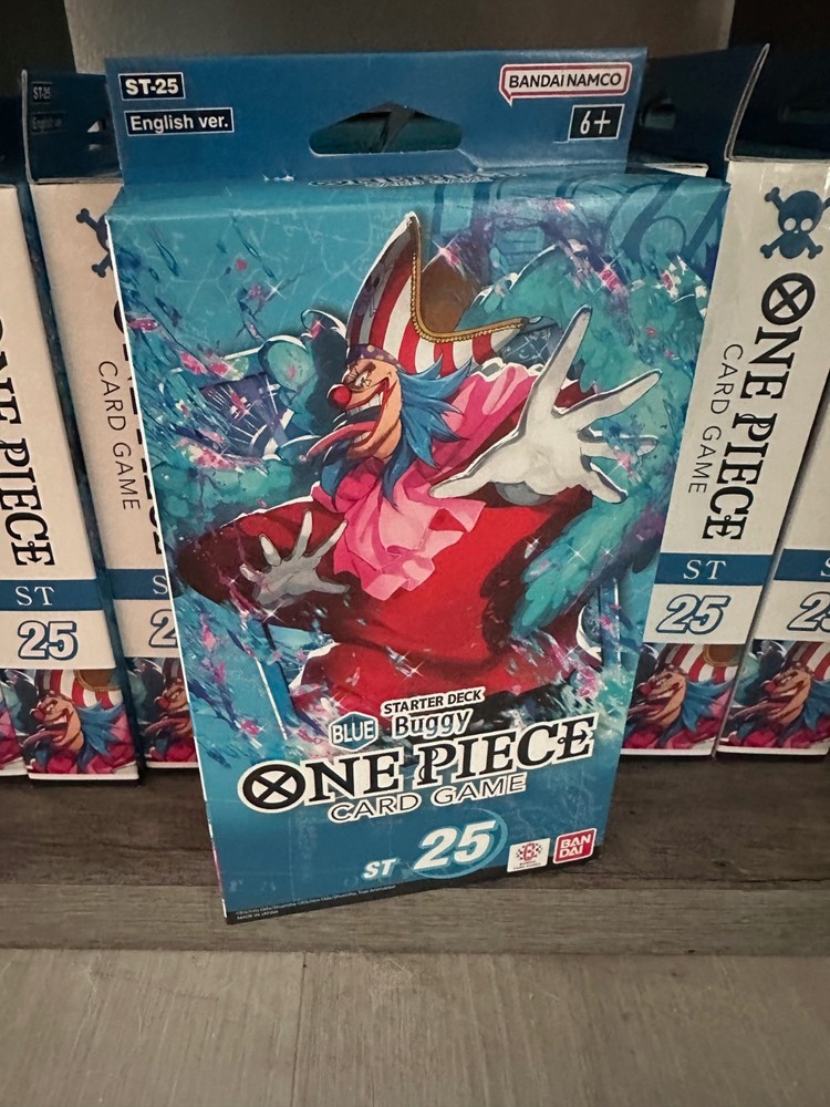 One Piece Starter Deck St 25 Buggy Mat and Deck Only NO PACK