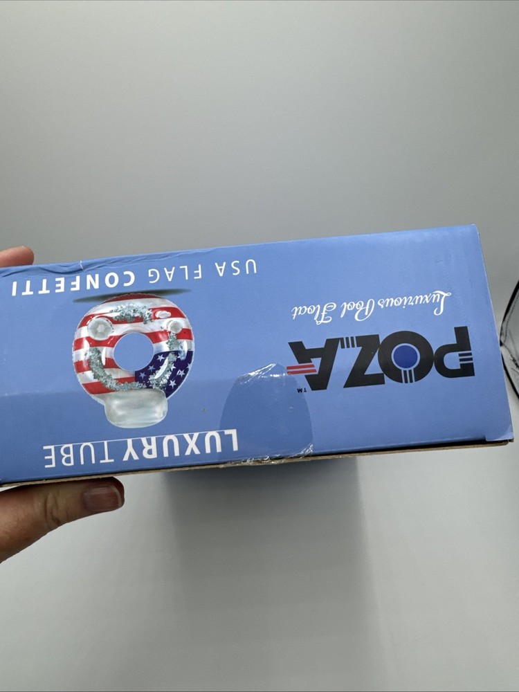 Inflatable USA Flag Pool Float 42 Inch