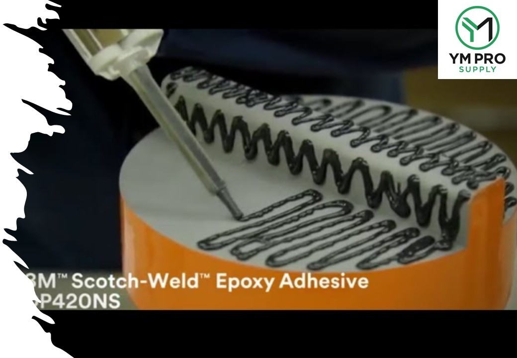 3M Scotch-Weld Epoxy Adhesive DP420NS, Black, 50 mL Duo-Pak