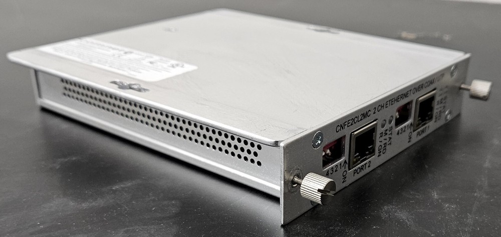 ComNet CNFE2CL2MC 2 Ethernet Channels over 2 Twisted Pair or 2 Coaxial Cables