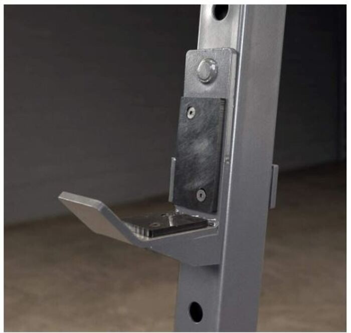 Body-Solid Powerline Adjustable Multi-Function Barbell Rack, 600 LB Capacity