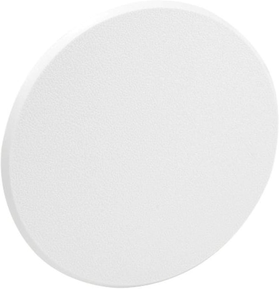 White Vinyl Wall Coating - 7-Inch Diameter Self-Adhesive Protector