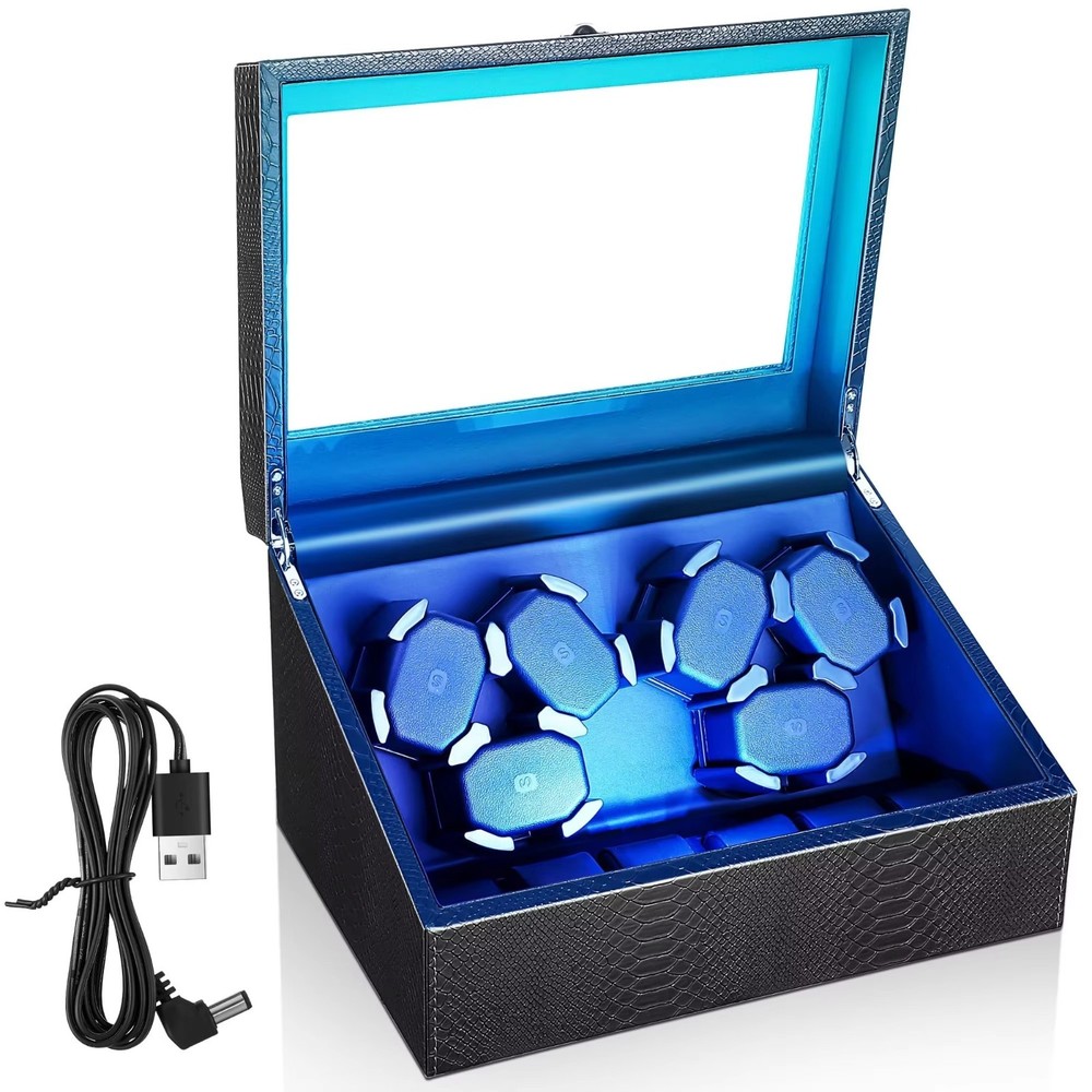 Watch Winders Box for Automatic Watches Box 6