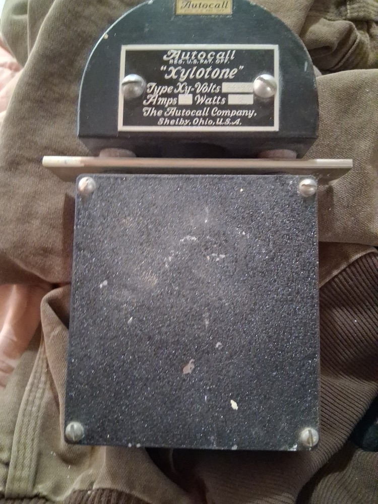 Autocall Xylotone Vintage