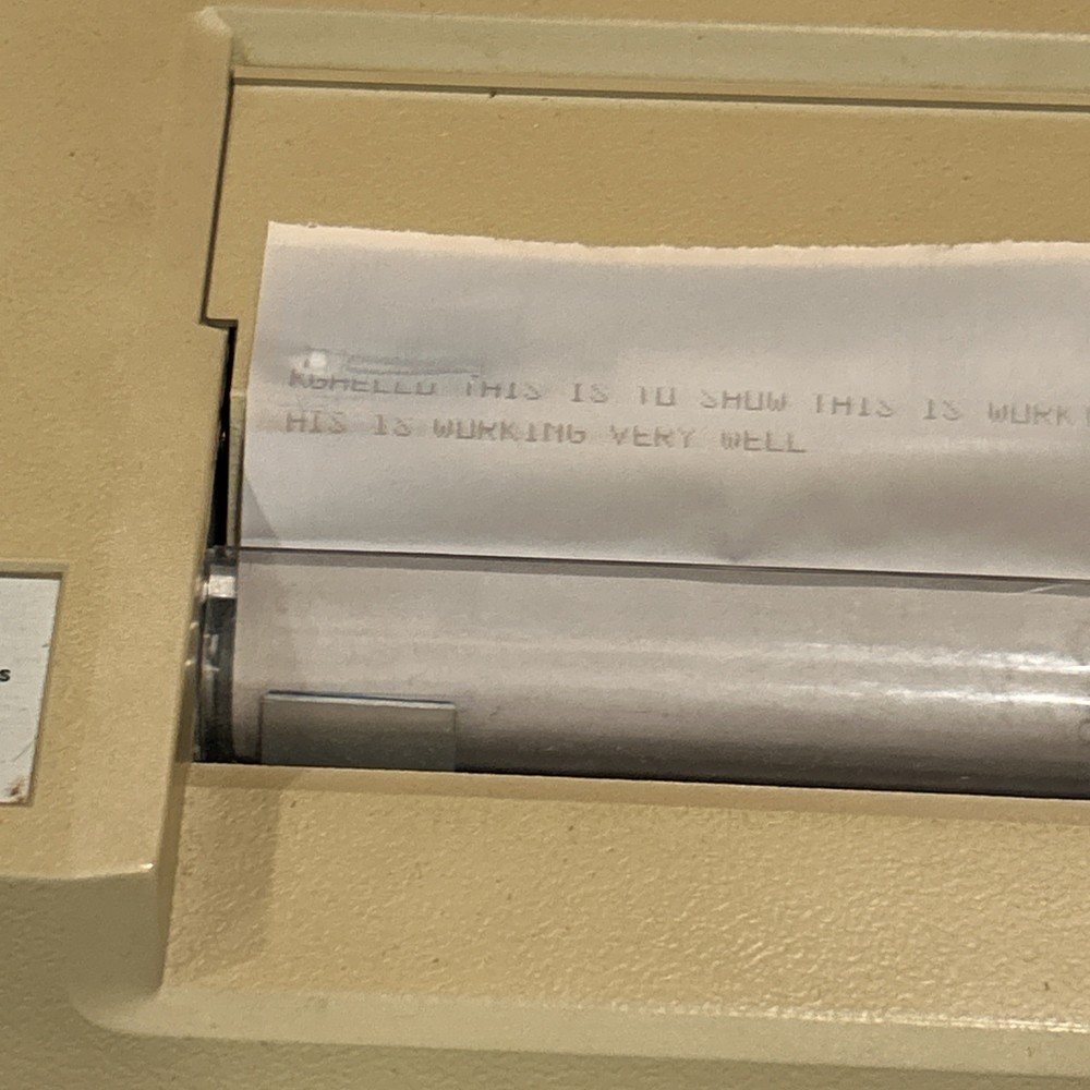 Texas Instruments Silent 700 Model 745 Portable Data Terminal – Working