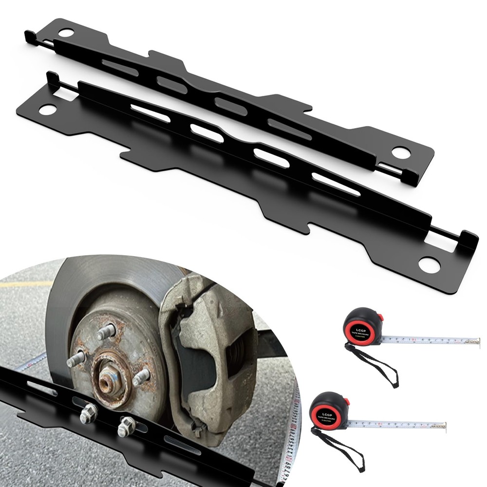 LCGP Wheel Alignment Tool Plates 2 Pack Toe with 2 Black