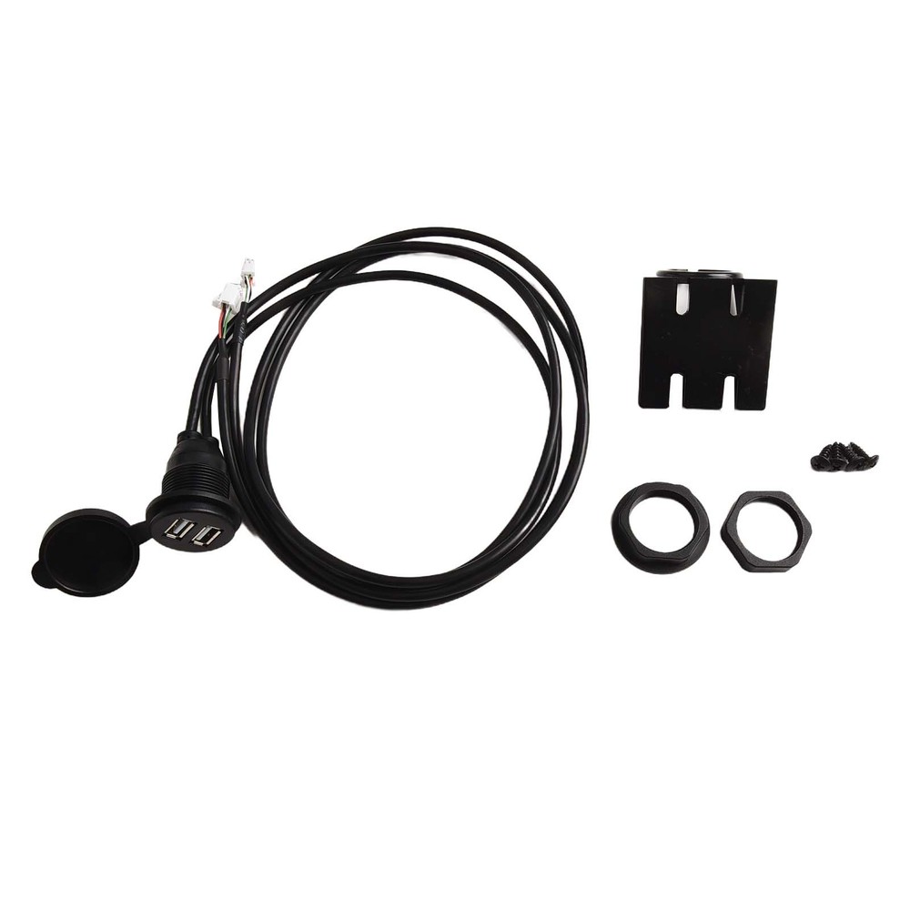 Practical Car for DASH Mount USB Port Extension Adapter 145cm Cable Length