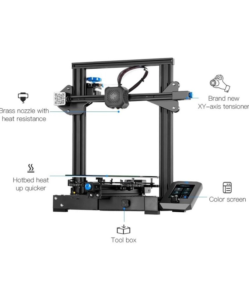 Upgraded ender 3 v2 (tools and extra hot end) updated firmware