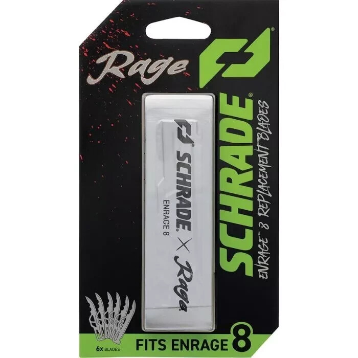 Schrade Enrage 8 Replacement Blades Individually Wrapped Packaged 1197653