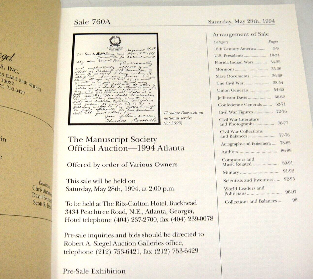 Siegel Stamp Auction Catalog w Prices Realized Mormons Indian Wars Composers