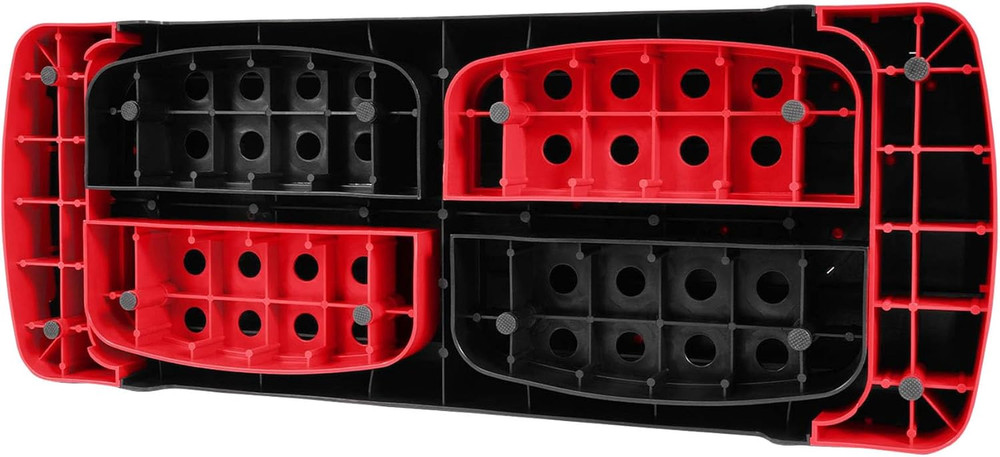 Aerobic Step Platform Trainer with Adjustable 3-Level Risers, 400 Pound Weight C