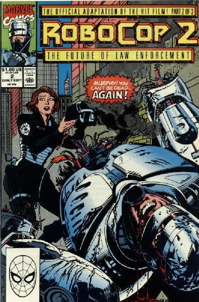 Robocop 2 Comic Book #2 Marvel Comics 1990 VERY HIGH GRADE UNREAD NEW