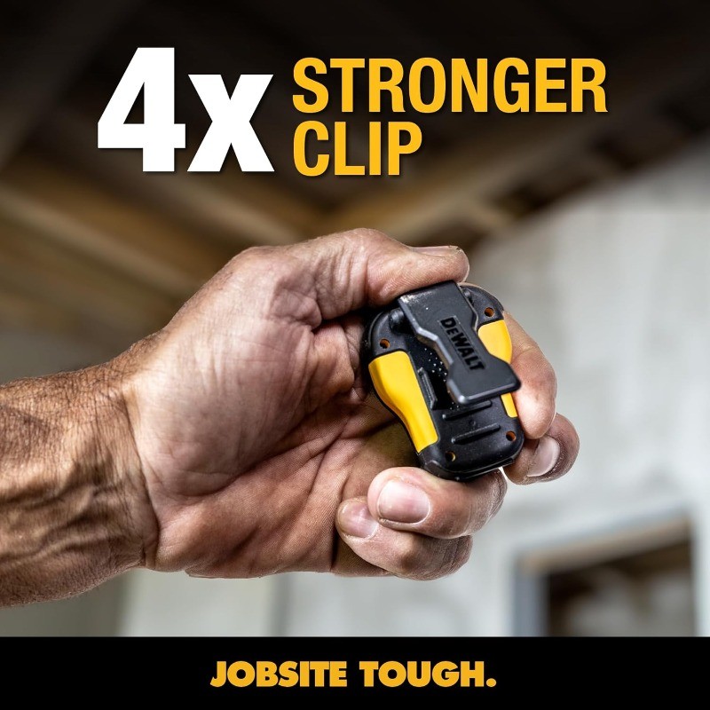 Wearable Bluetooth Speaker (Updated Version), Clip-On Wireless Jobsite Pro