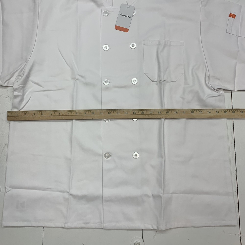 Happy Chef White Jacket Size XL