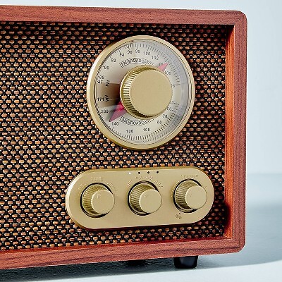 Portable AM/FM Bluetooth Radio Tonal Brown - Hearth & Hand with Magnolia