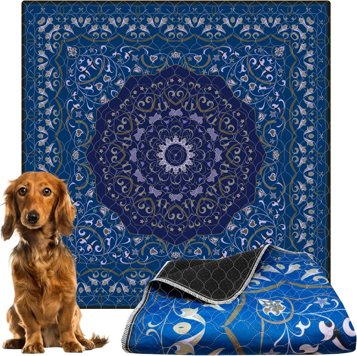 72 x72 - Washable Pee Pads for Dogs, Reusable Puppy Pads Super Absorbent Pad