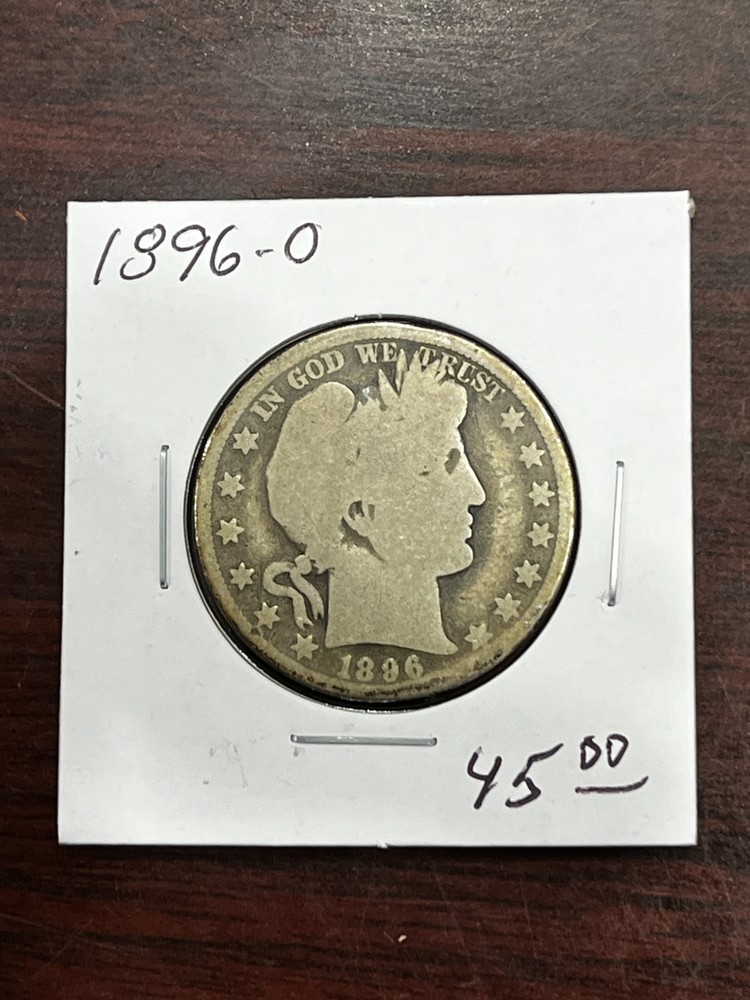1896-O Barber Half Dollar - Better Grade -